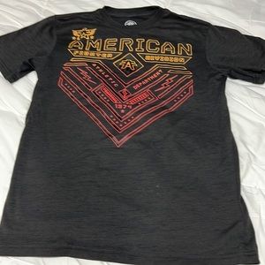 American Fighter Division Tee boys Lg